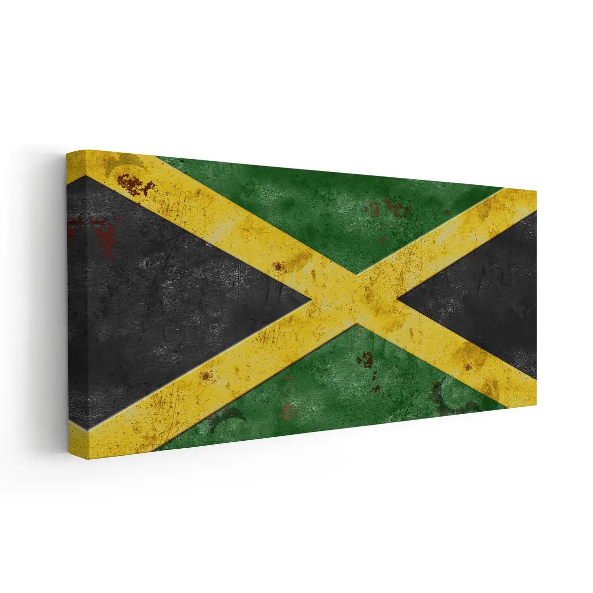 Jamaican Flag Wall Art Canvas Print-Stunning Canvas Prints