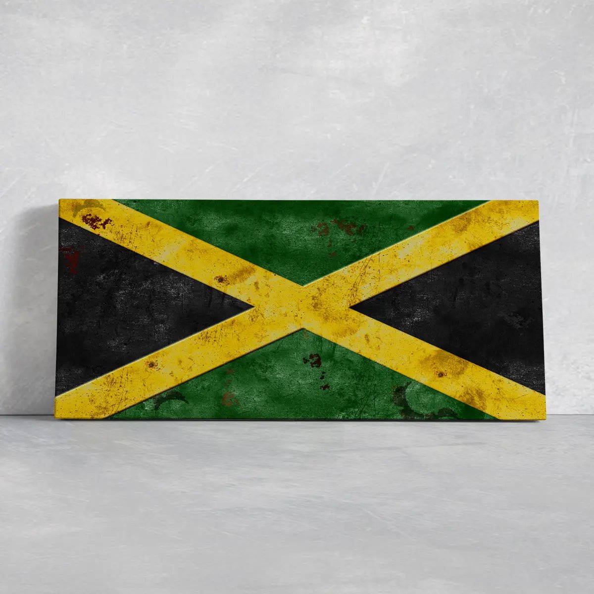 Jamaican Flag Wall Art Canvas Print-Stunning Canvas Prints