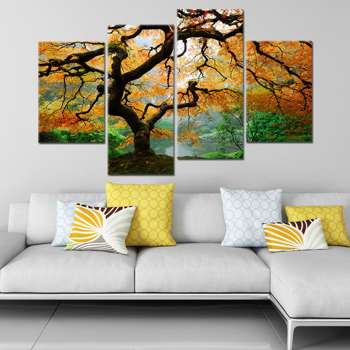 Japanese Maple Tree Wall Art Canvas-Stunning Canvas Prints