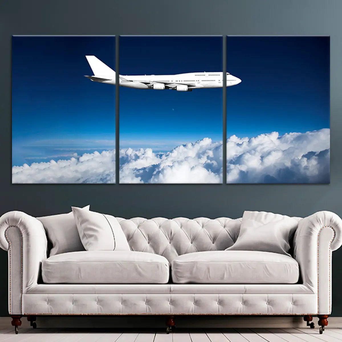 Boeing 747 Airplane Wall Art-Stunning Canvas Prints