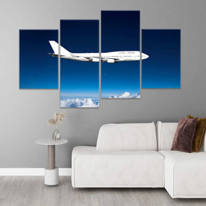 Boeing 747 Airplane Wall Art-Stunning Canvas Prints