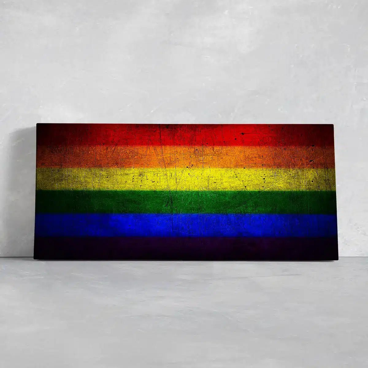 LGBT Rainbow Flag Wall Art Canvas Print-Stunning Canvas Prints