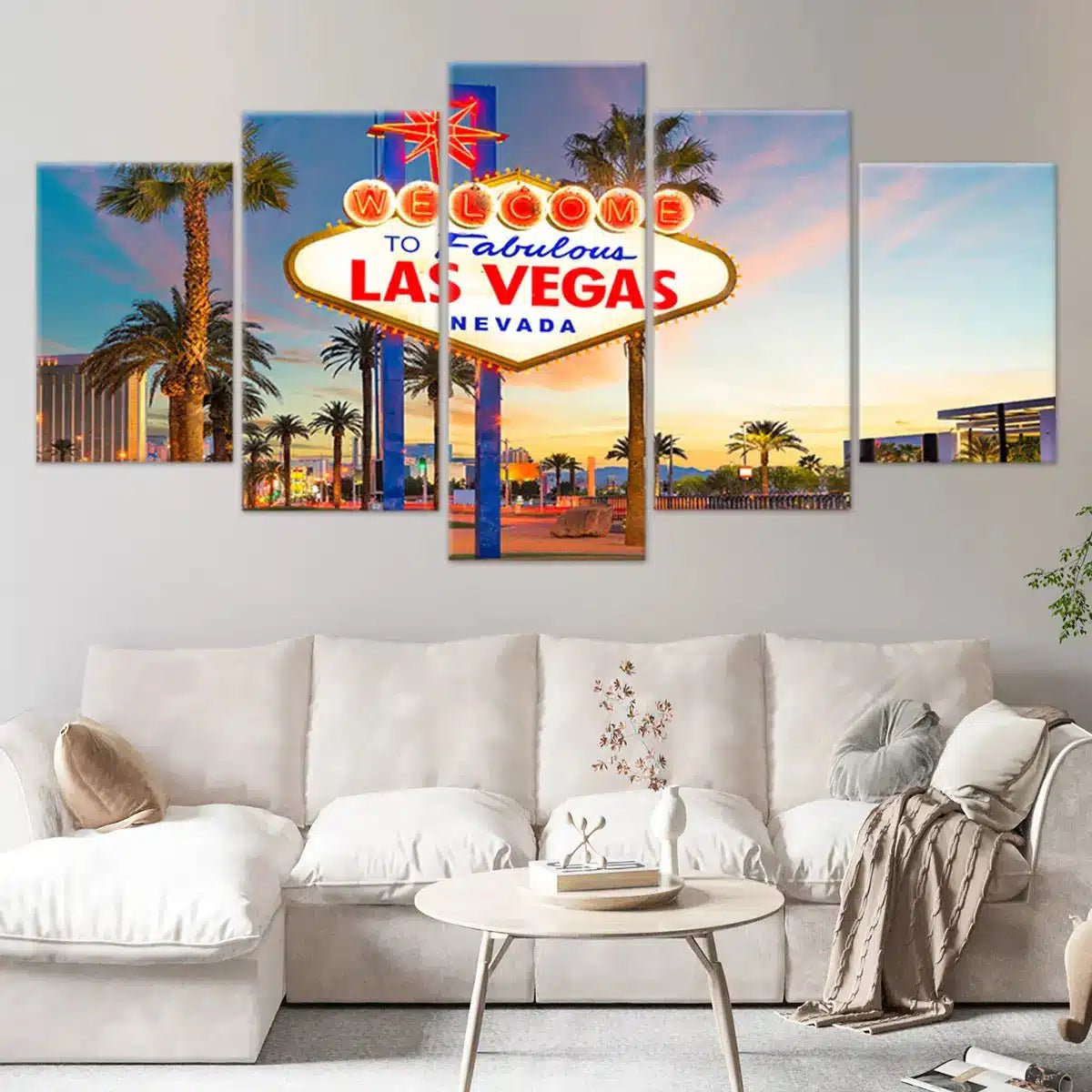 Welcome to Las Vegas Canvas Wall Art