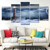 Stormy Sea Lighthouse Wall Art Canvas-Stunning Canvas Prints