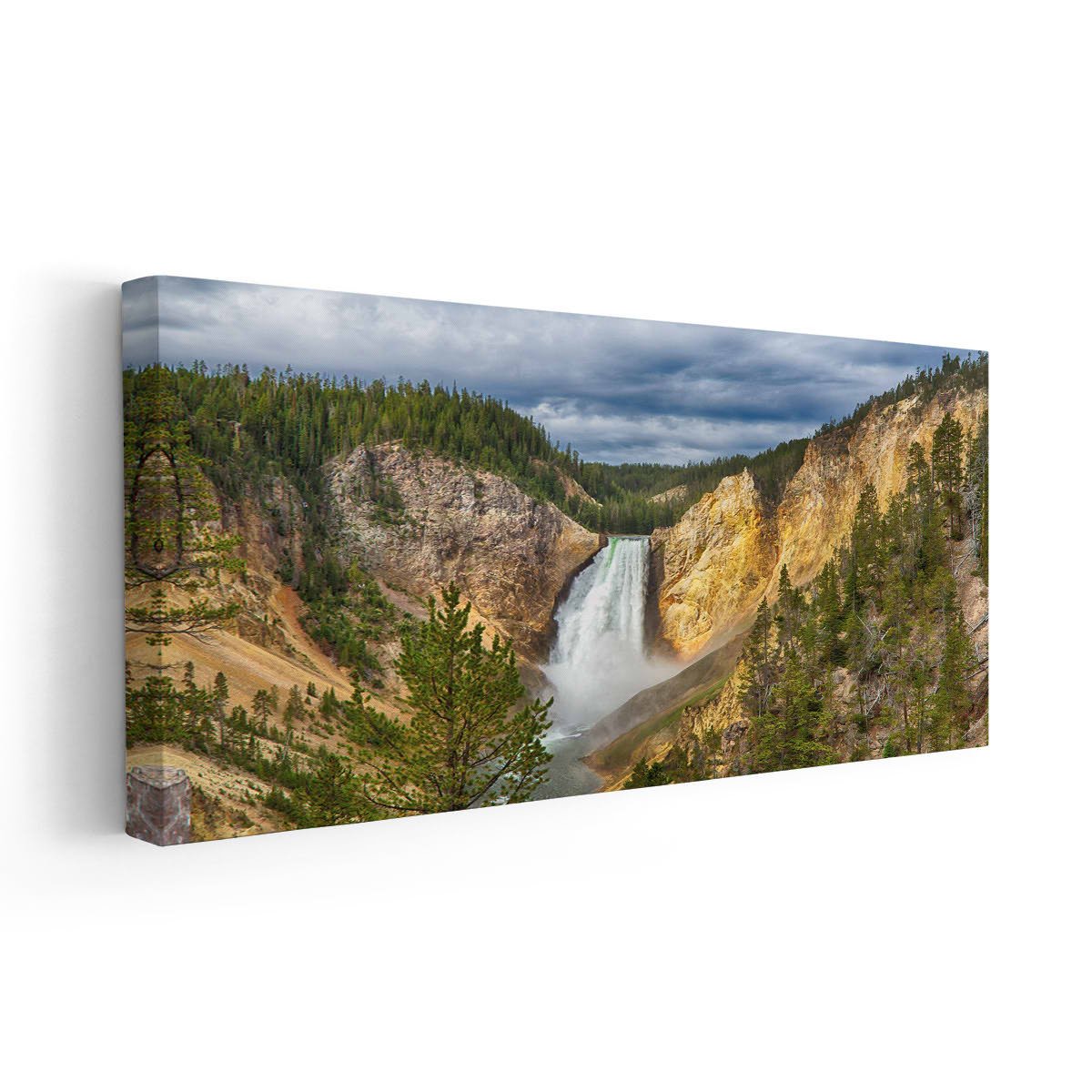 Yellowstone Lower Falls Wall Art Canvas-Stunning Canvas Prints