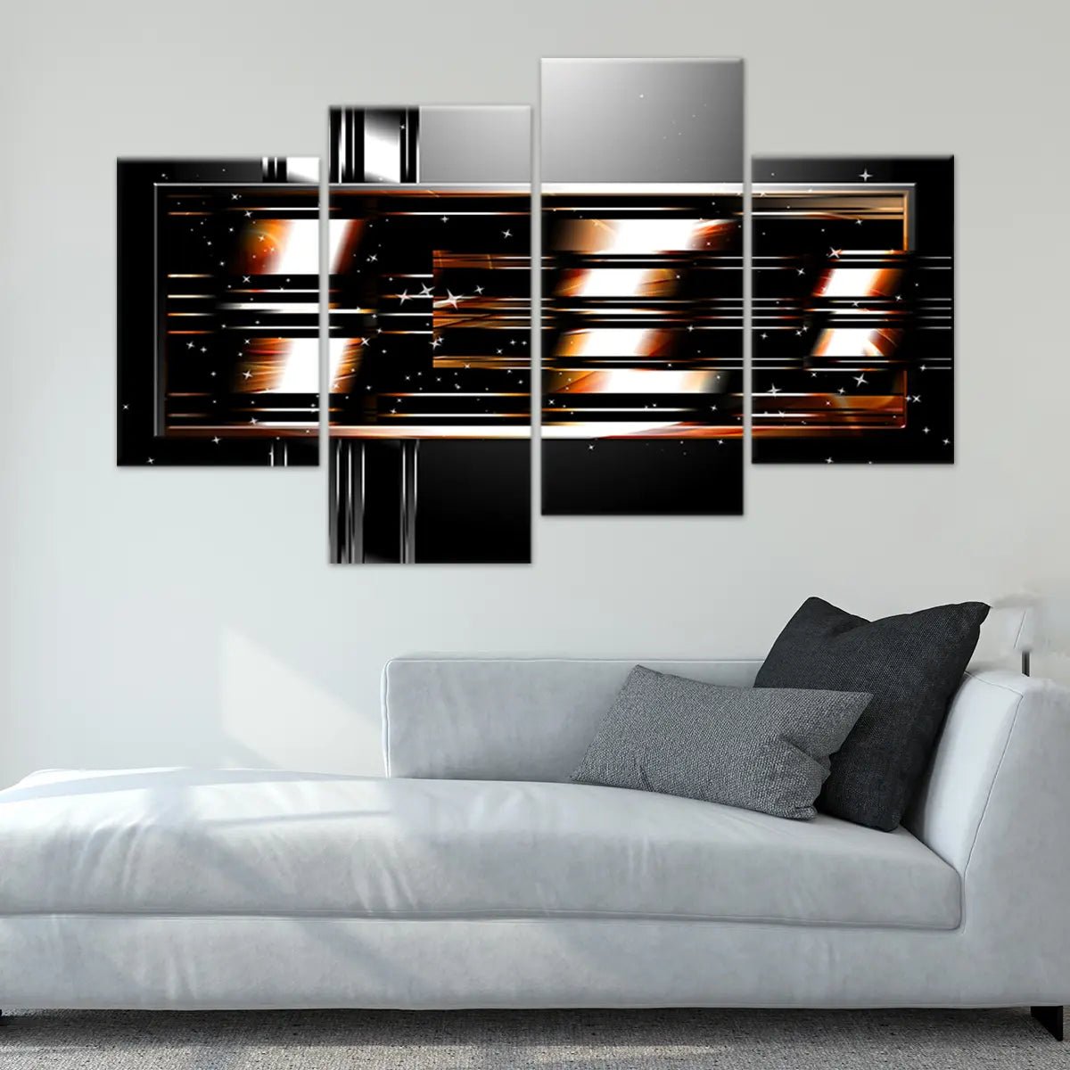 Radian Geometric Abstract Wall Art Canvas-Stunning Canvas Prints