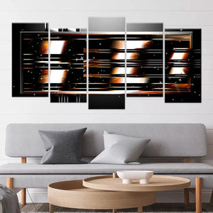 Radian Geometric Abstract Wall Art Canvas-Stunning Canvas Prints