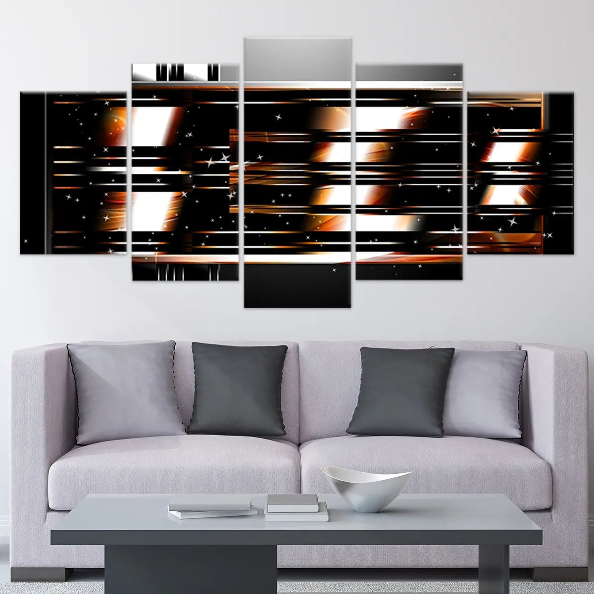 Radian Geometric Abstract Wall Art Canvas-Stunning Canvas Prints