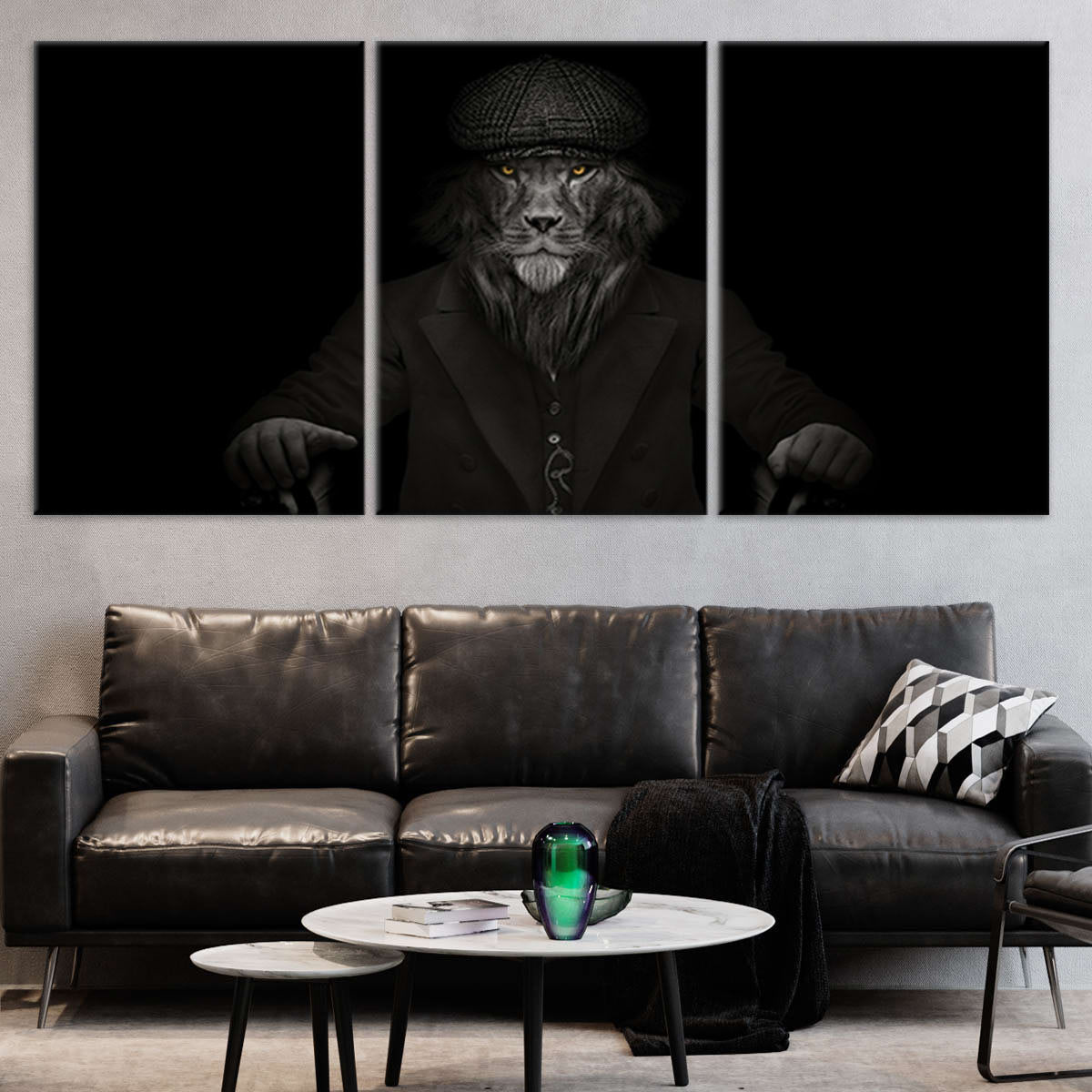 Lion Man Wall Art Canvas-Stunning Canvas Prints