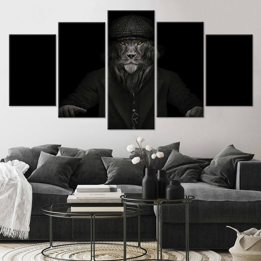 Lion Man Wall Art Canvas-Stunning Canvas Prints