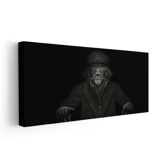 Lion Man Wall Art Canvas-Stunning Canvas Prints