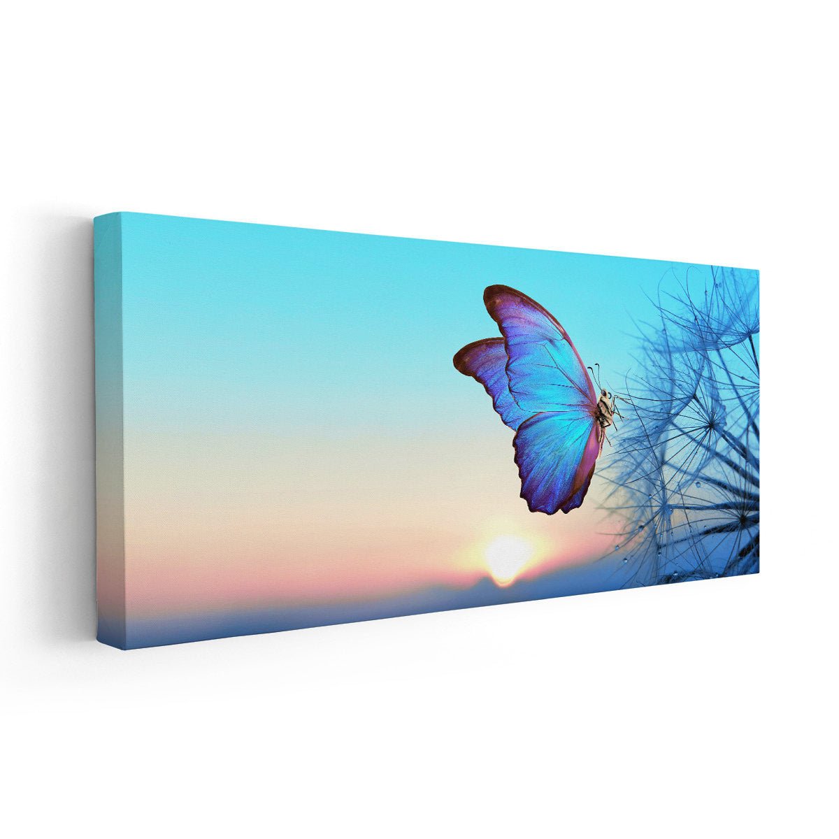 Sunset Butterfly Wall Art Canvas-Stunning Canvas Prints