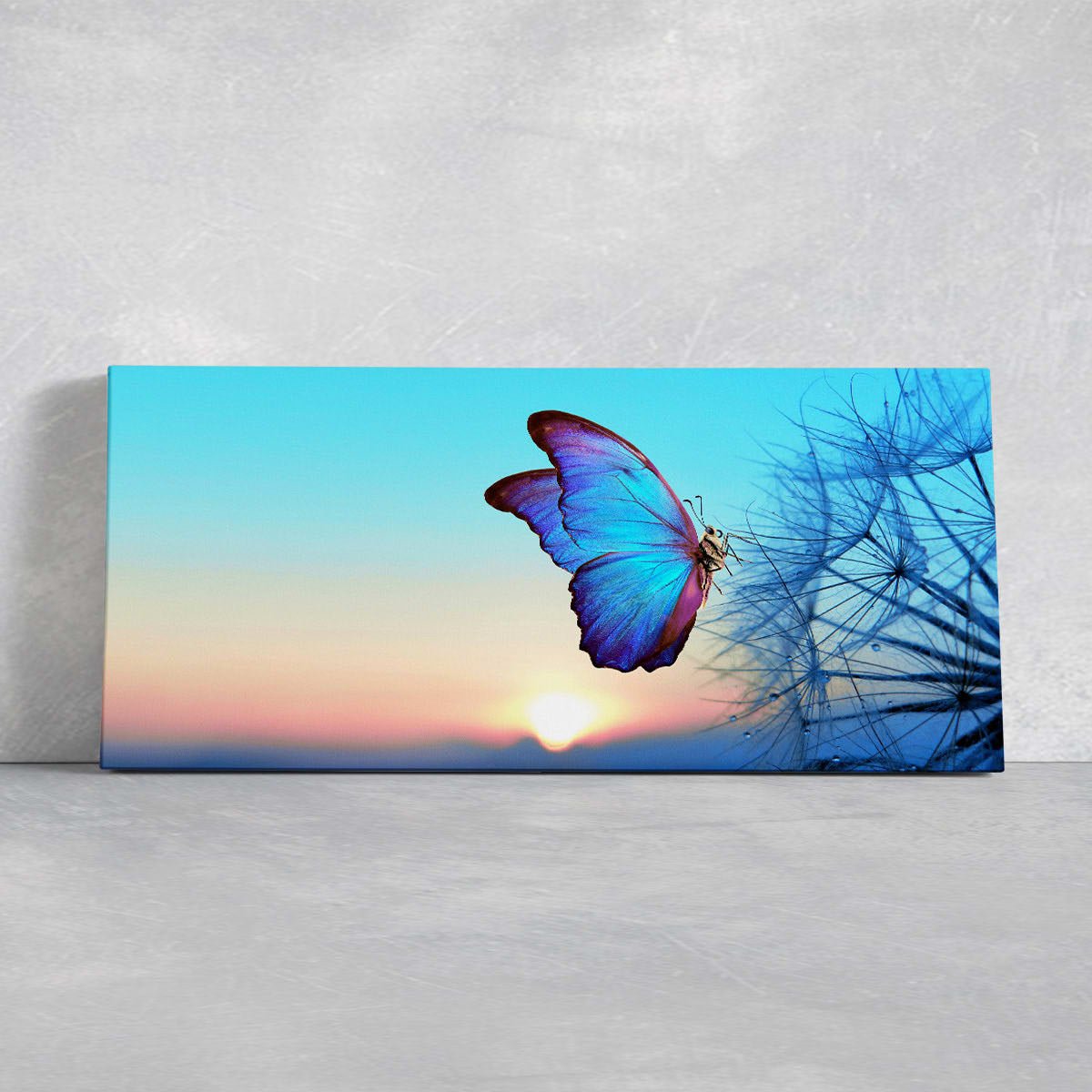 Sunset Butterfly Wall Art Canvas-Stunning Canvas Prints