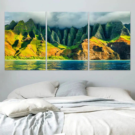 Na Pali Coast Wall Art Canvas-Stunning Canvas Prints