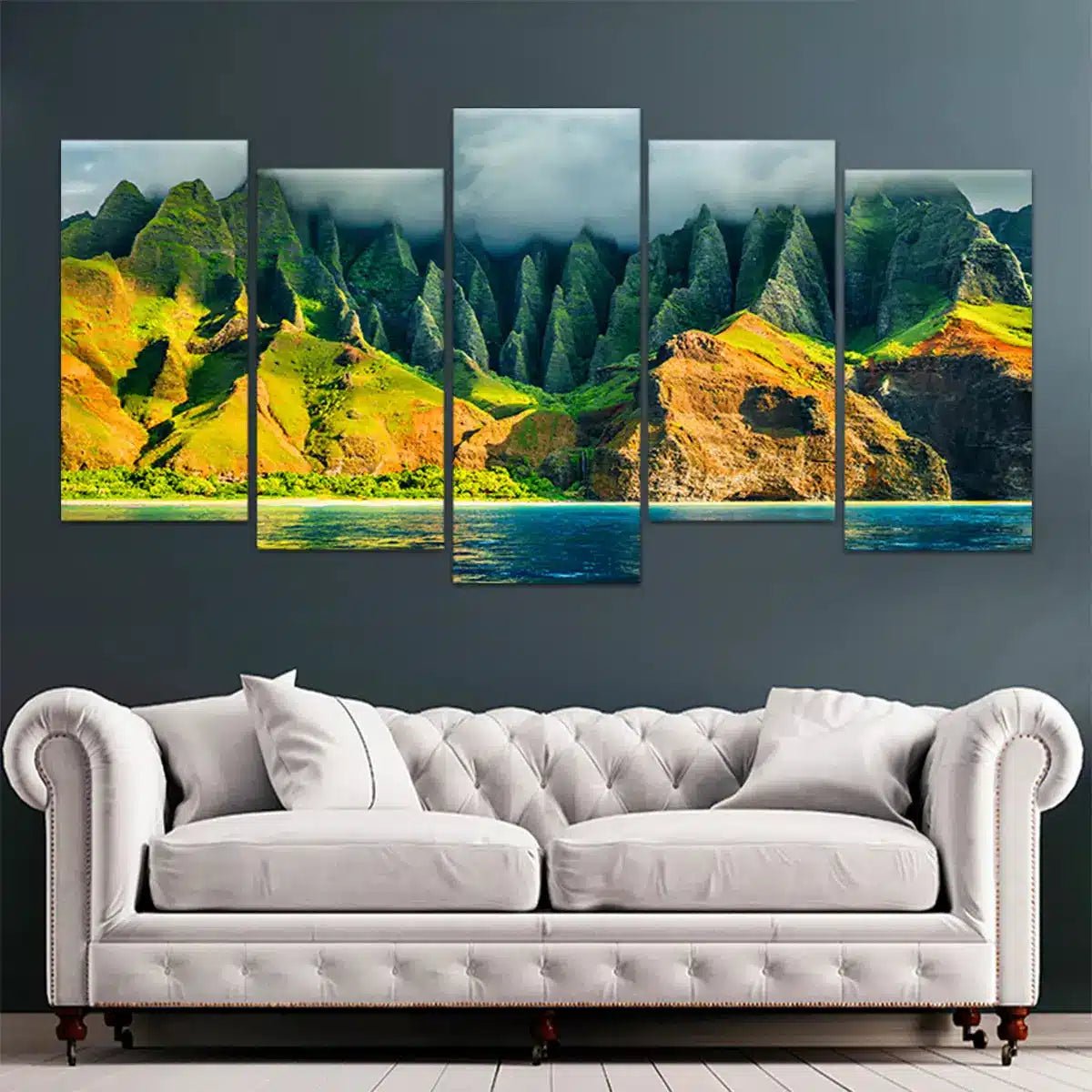 Na Pali Coast Wall Art Canvas-Stunning Canvas Prints