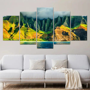 Na Pali Coast Wall Art Canvas-Stunning Canvas Prints