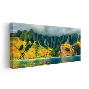 Na Pali Coast Wall Art Canvas-Stunning Canvas Prints