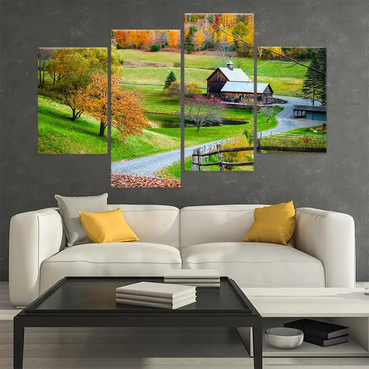 New England Countryside Wall Art-Stunning Canvas Prints