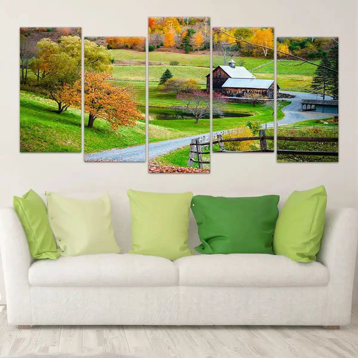 New England Countryside Wall Art-Stunning Canvas Prints