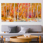 Watercolor Forest Wall Art Canvas-Stunning Canvas Prints