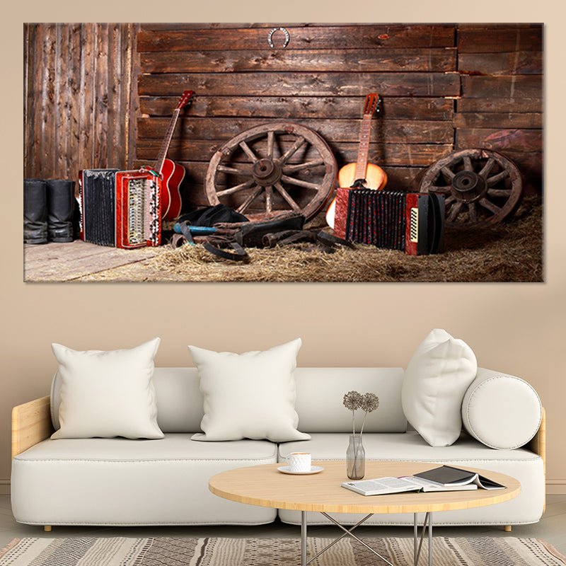 Vintage Country Music Wall Art Canvas Print-Stunning Canvas Prints