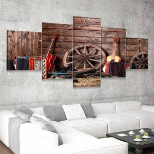 Vintage Country Music Wall Art Canvas Print-Stunning Canvas Prints