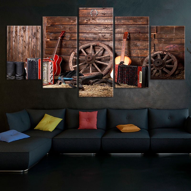 Vintage Country Music Wall Art Canvas Print-Stunning Canvas Prints