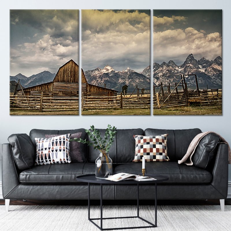 3 piece farmhouse wall art - Stunning Canvas Prints