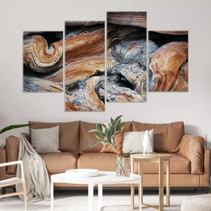 Abstract Wood Pattern Wall Art Canvas-Stunning Canvas Prints