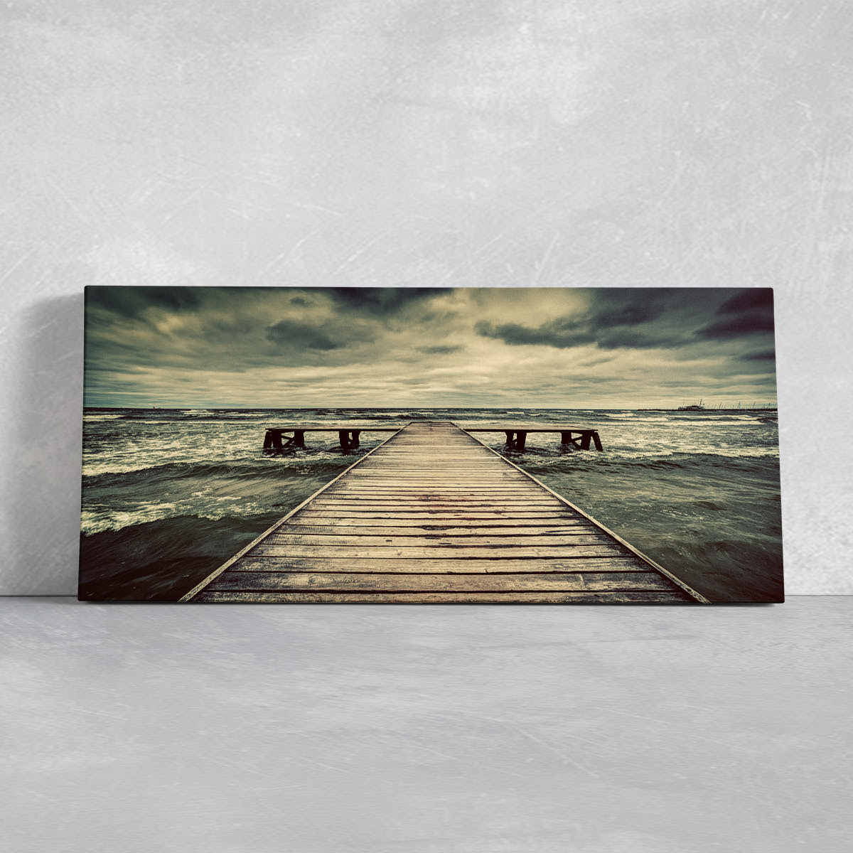 Wooden Dock Wall Art Canvas-Stunning Canvas Prints