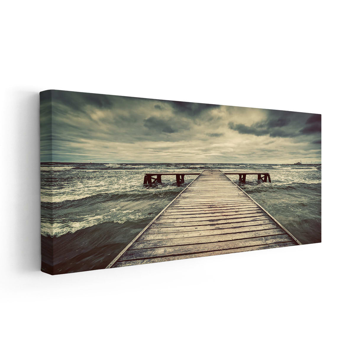 Wooden Dock Wall Art Canvas-Stunning Canvas Prints