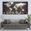 Old World Map Wall Art Canvas Print-Stunning Canvas Prints