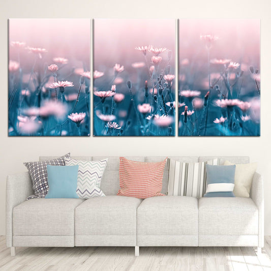 set of 3 floral wall art -Stunning Canvas Prints