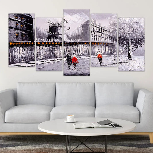 Paris Street Wall Art Canvas-Stunning Canvas Prints