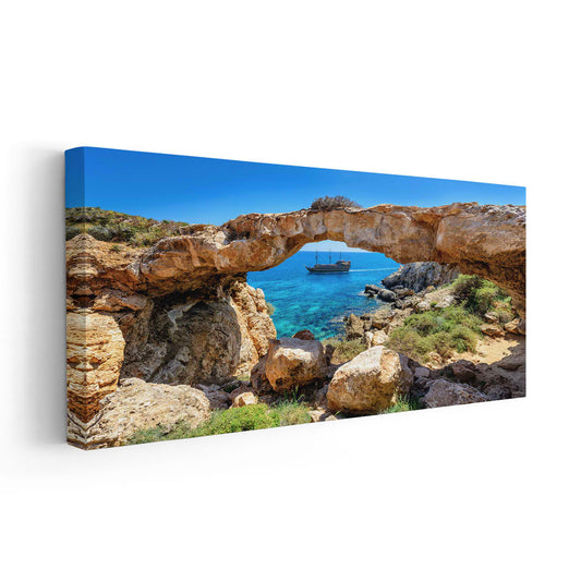 Rock Arch Seascape Wall Art Canvas-Stunning Canvas Prints