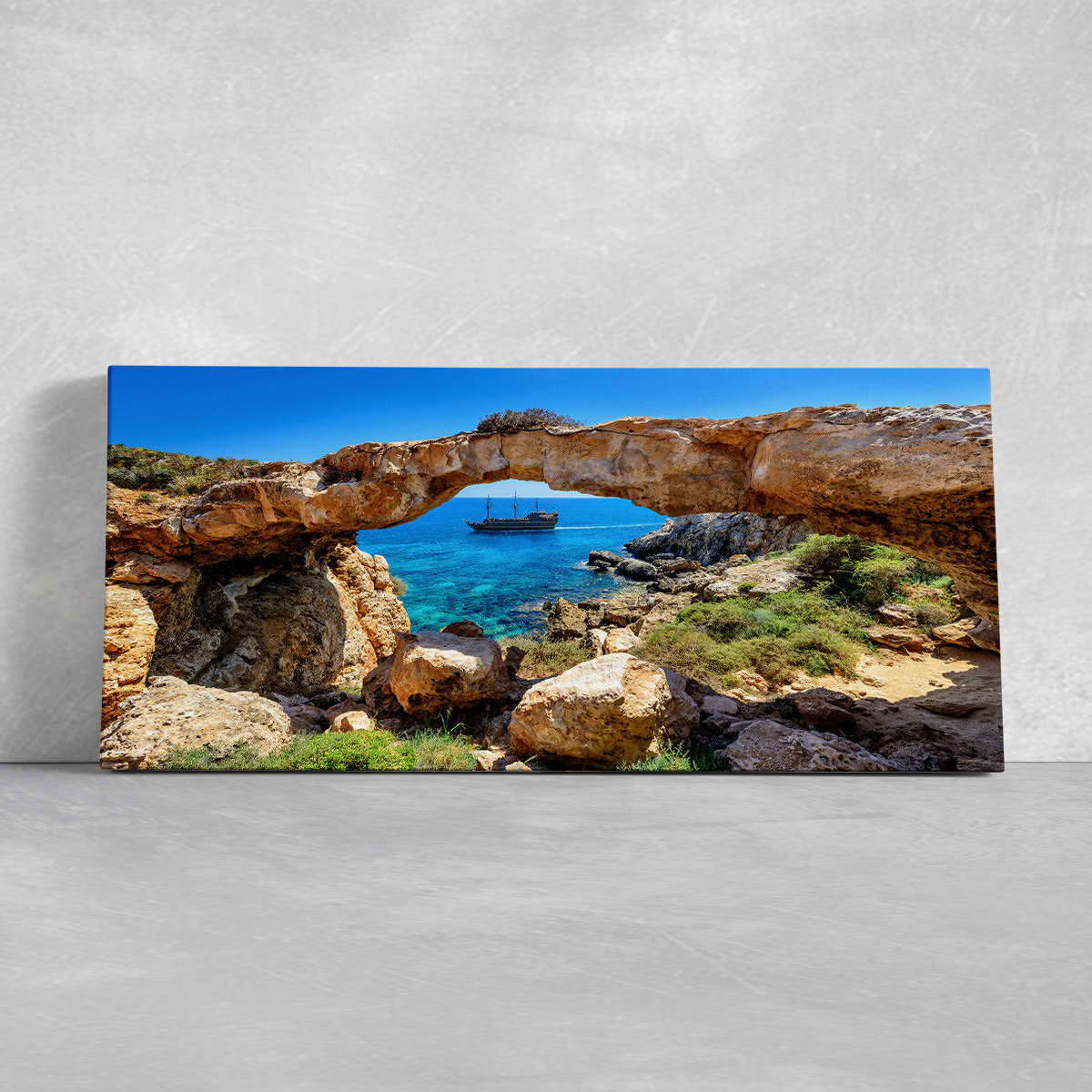 Rock Arch Seascape Wall Art Canvas-Stunning Canvas Prints