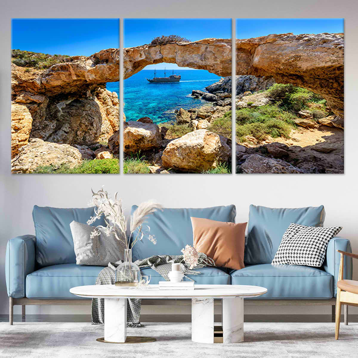 Rock Arch Seascape Wall Art Canvas-Stunning Canvas Prints