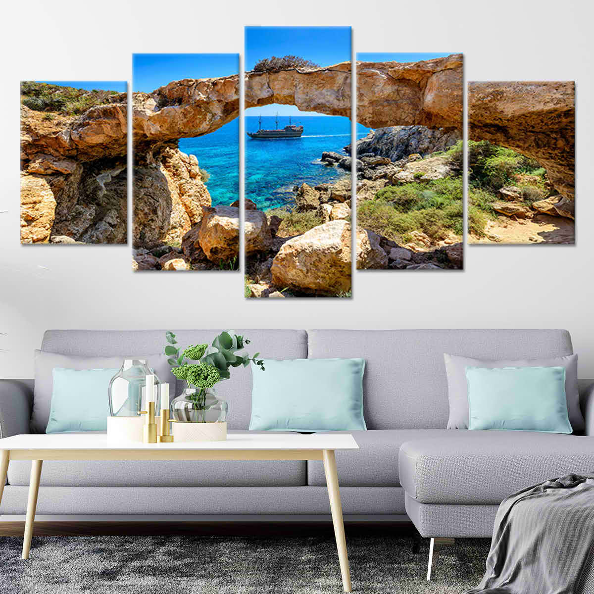 Rock Arch Seascape Wall Art Canvas-Stunning Canvas Prints