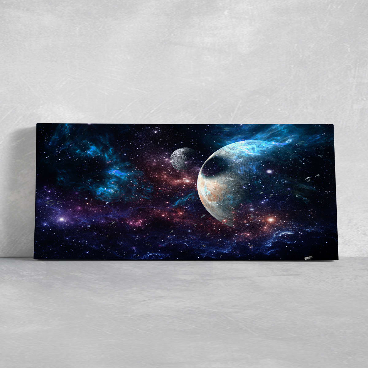 Wall Art Print, Deep Space Planet