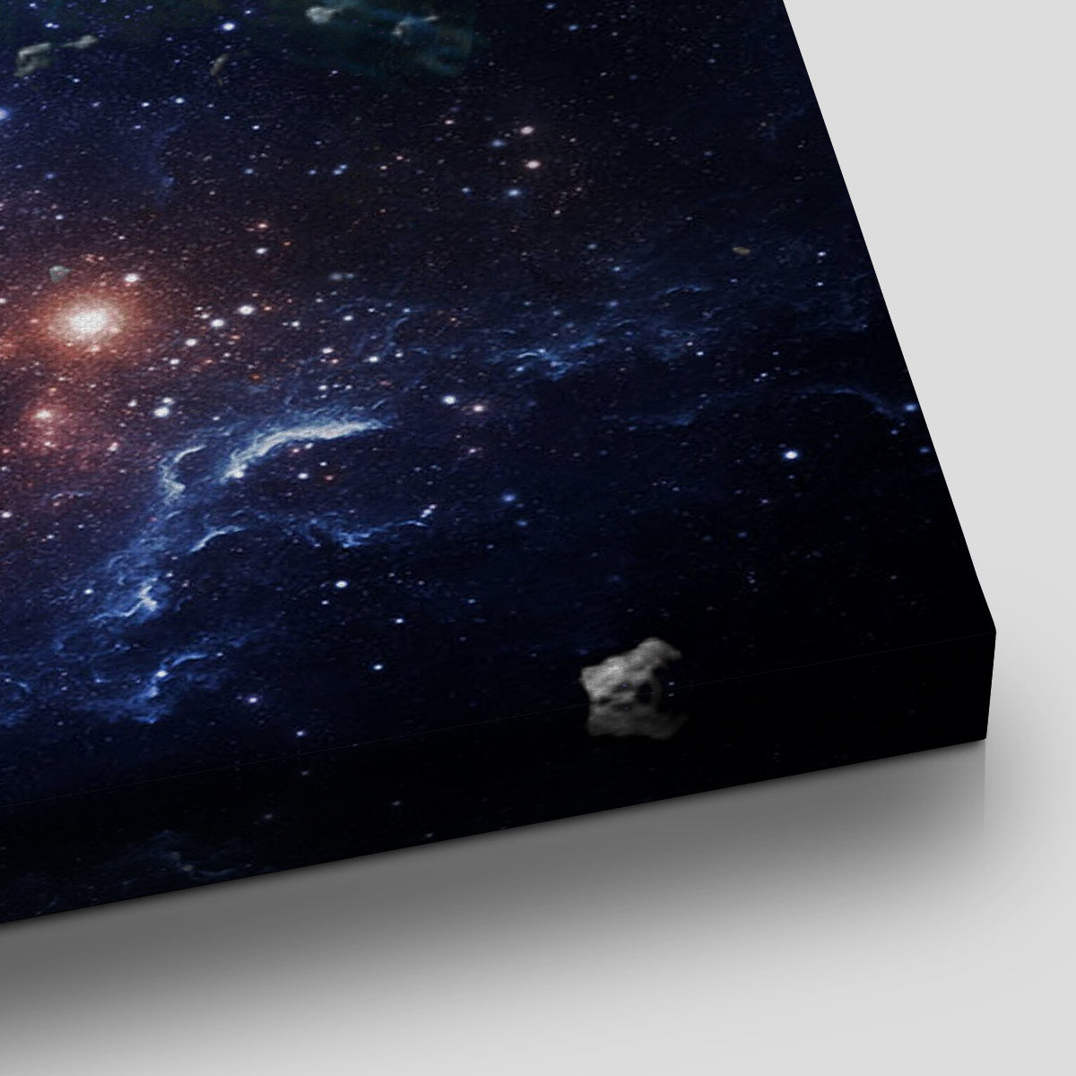 Planets And Galaxy Canvas Wall Art