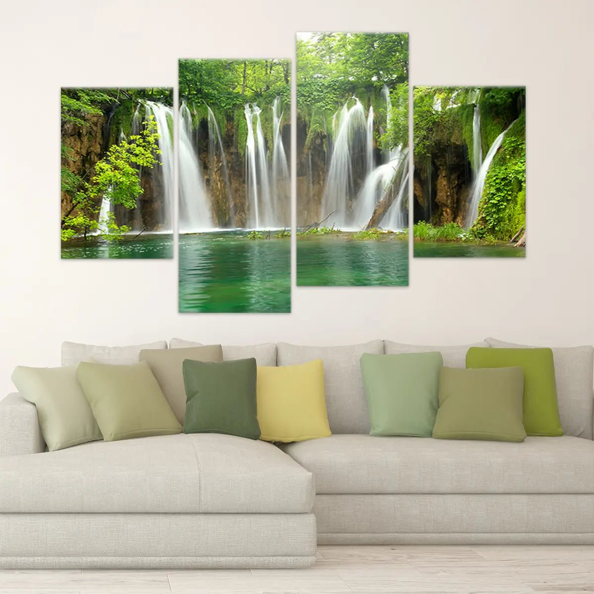 Plitvice Falls Wall Art Canvas-Stunning Canvas Prints