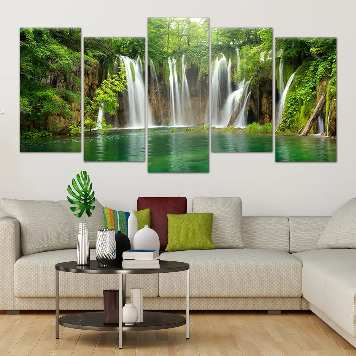 Plitvice Falls Wall Art Canvas-Stunning Canvas Prints