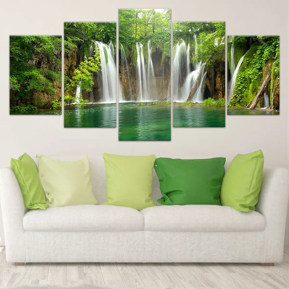 Plitvice Falls Wall Art Canvas-Stunning Canvas Prints