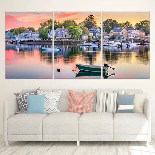 Portsmouth Skyline Wall Art Canvas-Stunning Canvas Prints