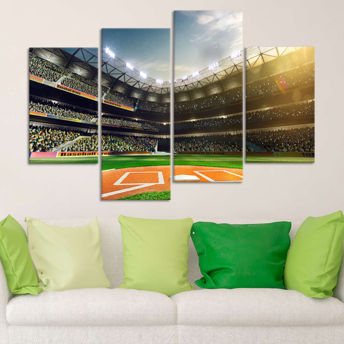 Baseball Stadium Wall Art Canvas Print-Stunning Canvas Prints