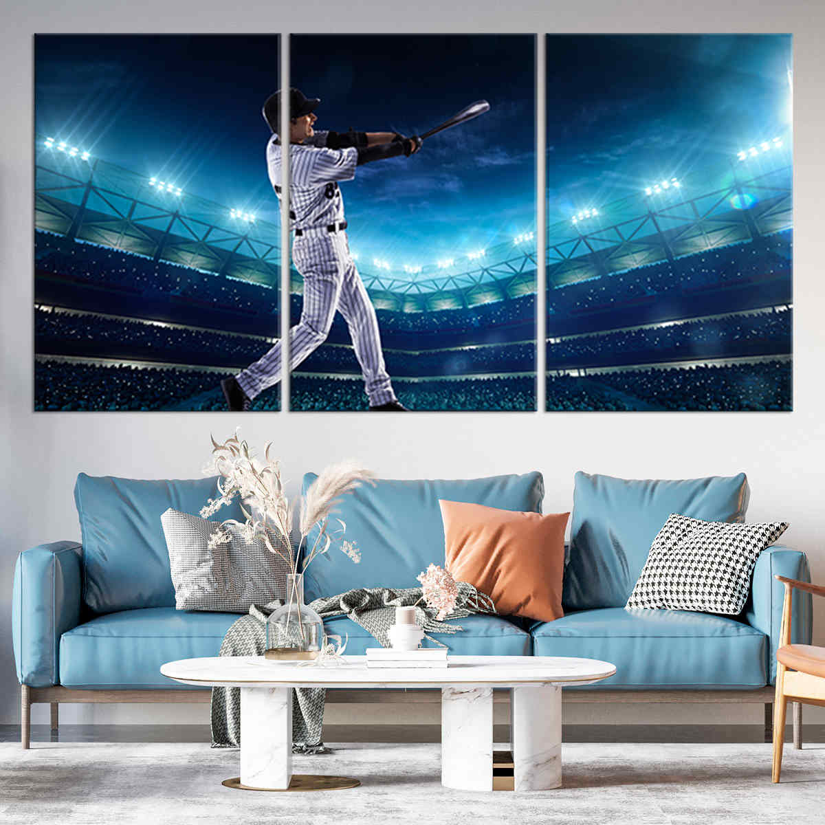 Baseball Player Wall Art Canvas Print-Stunning Canvas Prints