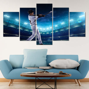 Baseball Player Wall Art Canvas Print-Stunning Canvas Prints