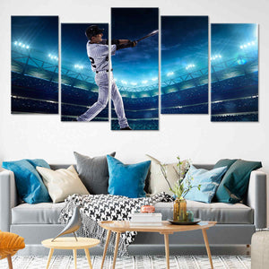 Baseball Player Wall Art Canvas Print-Stunning Canvas Prints