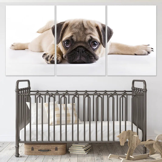 Puppy Pug Wall Art Canvas Print-Stunning Canvas Prints