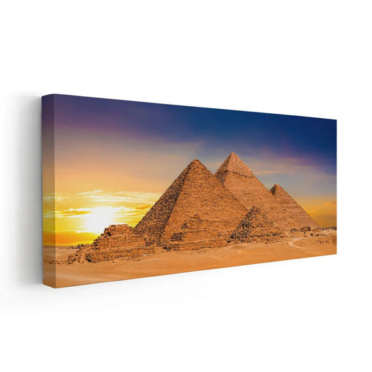 Pyramids Of Giza Wall Art Canvas-Stunning Canvas Prints